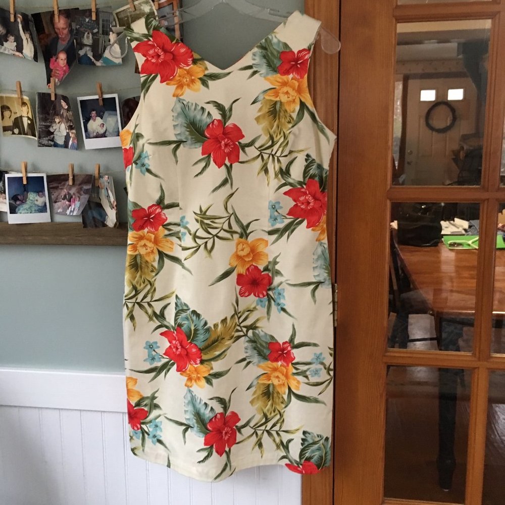 Caribbean Joe Floral Sheath, size PM